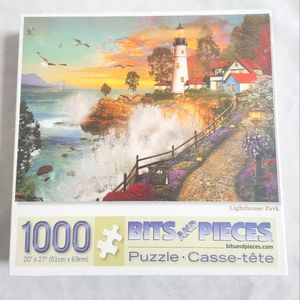 NEW Bits & Pieces Lighthouse Park Puzzle 1000 Pcs